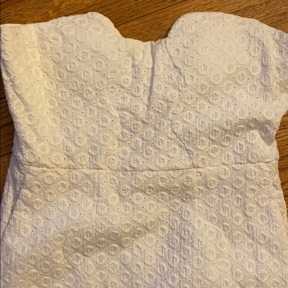 DVF Sahara White Strapless Dress - Picture 6 of 6